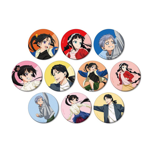 『逃げ上手の若君』描き下ろし 鬼ごっこver. トレーディングマット缶バッジ(単位/BOX)【202510再販】